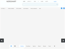 Tablet Screenshot of nerdsmart.com